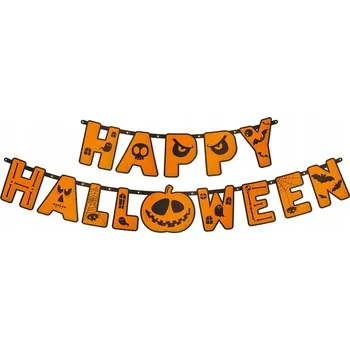 Girlanda červená PartyPal dýně