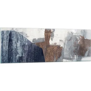 Obraz Obraz na skle do obýváku ložnice 90x30 umělecké foto obrazy na zeď sklo