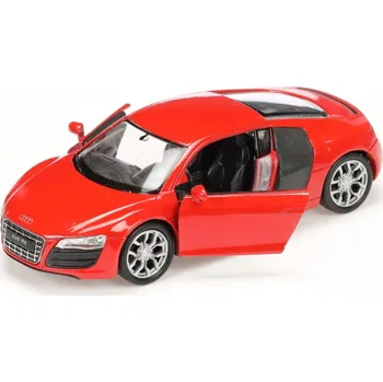 autíčko WELLY 2009 AUDI R8 COUPE V10 1:34 NOVÝ KOVOVÝ MODEL