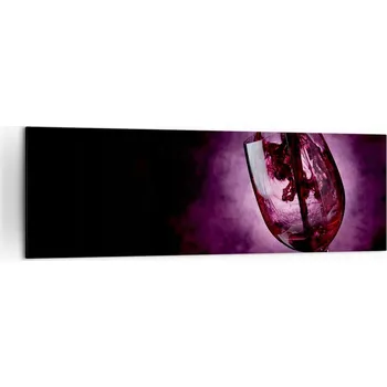 Obraz Velký obraz do obýváku 160x50 sklenice moderní na plátně obrazy