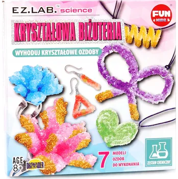 kreativní sada Krystaly - Křišťálové šperky, sada 7 ozdob k výrobě