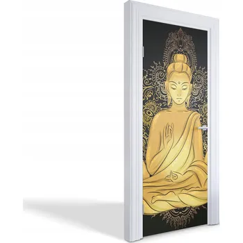 Fototapeta Dekorativní fototapeta na dveře a nábytek - snadná aplikace Buddha 75x205 cm