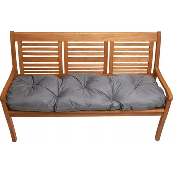 Podsedák Polštář na zahradní lavici 120x50 cm, sedák, šedá / Setgarden