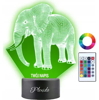 Lampička Plexido vícebarevná Noční lampa