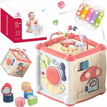 Edukační kostka světlo a zvuk