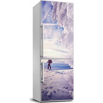 Fototapeta Samolepka Tapeta na lednici Lidé Lyžař 70x190