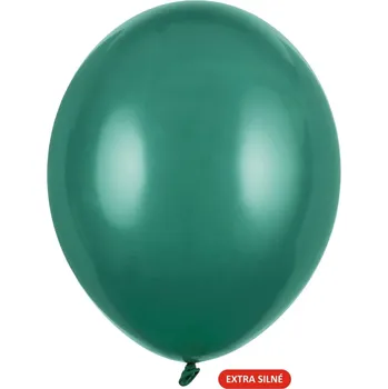Balónek Balónek tmavě zelený 30 cm pastelový, strong