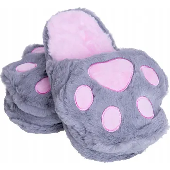 Dámské pantofle PANTOFLE DRÁPY Kočičí Tlapky Kigurumi 35 36 37 38