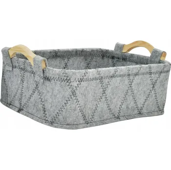 Obraz Univerzální koš, šedá tkanina