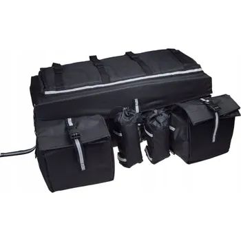 Zavazadlo na motocykl CESTOVNÍ TAŠKA NA ČTYŘKOLKU ATV ČERNÁ ZADNÍ