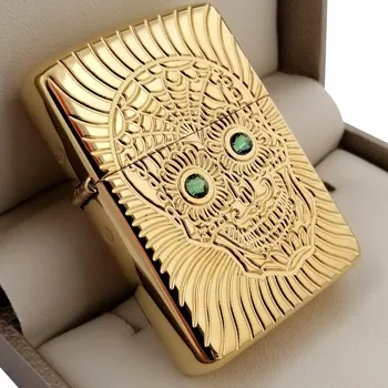 Zapalovač Benzínový Zapalovač Zippo Skull Design