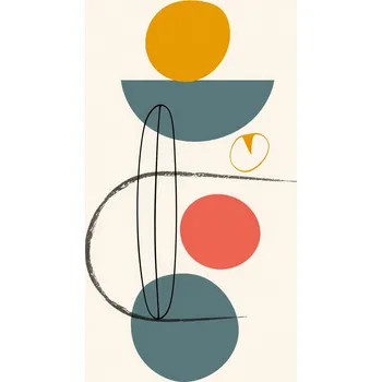 Plakát Plakát Rovné Kompozice bez rámu 61 x 90,5 cm