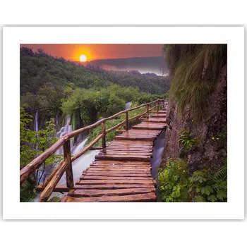 Obraz Obraz plakát na zeď bez rámu 50x40 krajina foto obývák ložnice