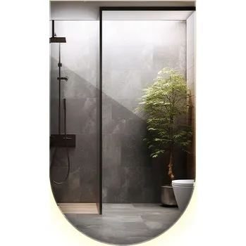 Zrcadlo Elegantní LED Zrcadlo na Zeď do Pokoje, Ložnice, na Make-up, k Toaletnímu Stolku, 100 cm