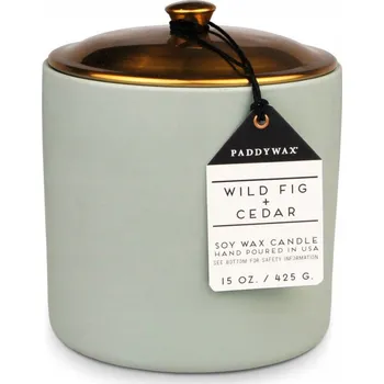 Svíčka Dekorativní sójová svíčka Fík a Cedr Paddywax