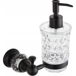 Ruční nástěnný dávkovač mýdla Mexen 180 ml, černý