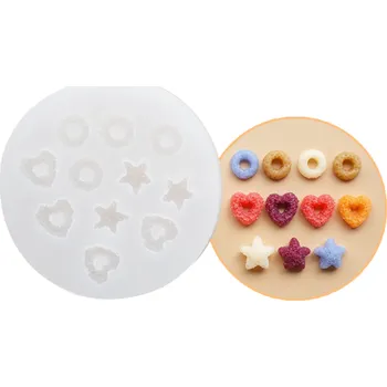 Silikonová forma na svíčky z vosku – cereálie / snídaňové vločky