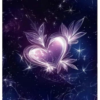 Panel - Teplákovina- Srdíčko 50x45