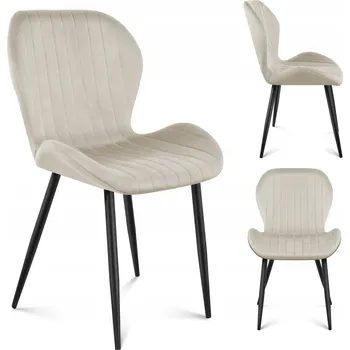 Jídelní židle Židle Markadler velur béžová 1 ks