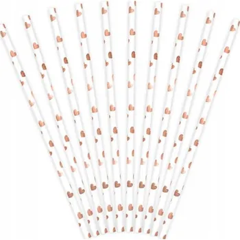 Papírová Brčka Party Deco 10 ks