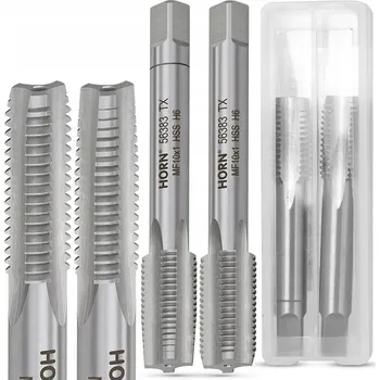 Závitořezný nástroj Závitník ruční M10, sada 2 ks, M10x1 mm, DIN-2181/2P