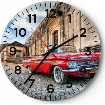 Hodiny Nástěnné hodiny ARTTOR červené 30 cm