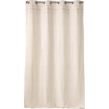 Obraz ZÁVĚS BAVLNĚNÝ béžový 140x240 cm s kroužky