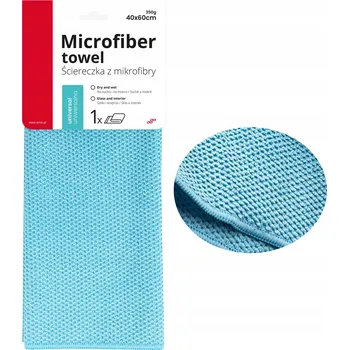 Mycí kartáč na vozidlo Utěrka z mikrovlákna na okna, skla, hmyz a interiér auta 40x60 cm, 350 g