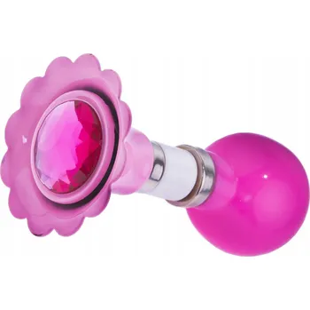 Zvonek na kolo Růžový klakson na kolo s diamantem