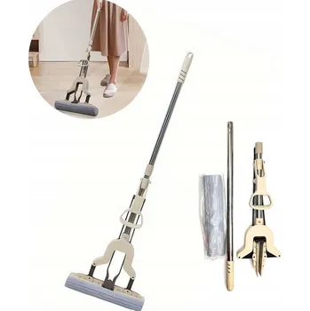 mop Mop s houbou, ždímací, na panely a dlaždice, automatický