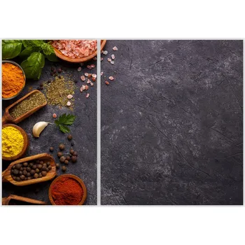 Kuchyňské prkénko Skleněná Ochranná Deska a Krájecí Prkénko | Indukce, Sporák ds-0069