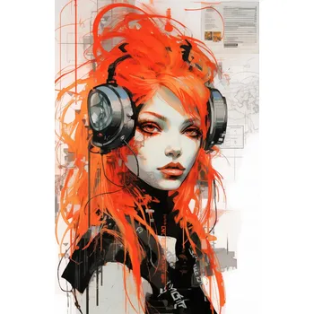 Plakát Plakát Rytmus Metropole, bez rámu, 53 x 81 cm