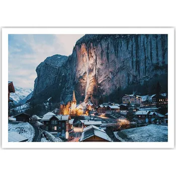 Obraz Plakát na zeď bez rámu 100x70 krajina obraz plakáty do obývacího pokoje ložnice