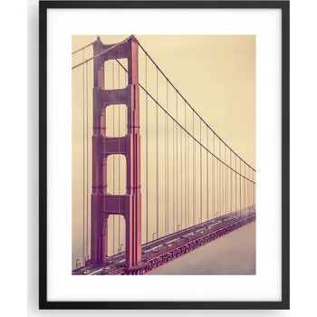 Obraz Obraz plakát na zeď v černém rámu 40x50 krajina plakáty do obývacího pokoje