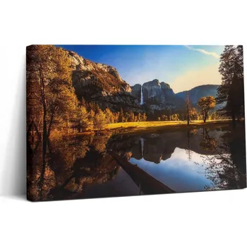 Obraz Fotoobraz na plátně do předsíně Snadná montáž Les v národním parku Yosemite