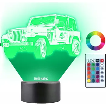 Lampička Plexido vícebarevná Noční lampa