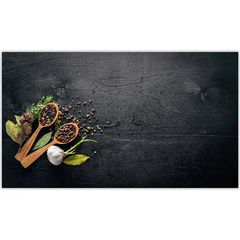 Obraz Skleněná Ochranná Deska a Krájecí Prkénko | Indukce, Sporák ds-0070