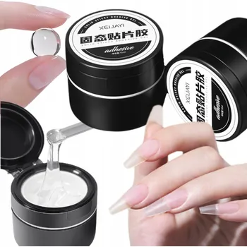 Lak na nehty Stavební GEL na prodloužení nehtů 12ml PRŮHLEDNÝ GEL na nehty