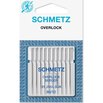 Schmetz Jehly pro overlocky Singer SY 2054 SUK XCS 80 - 10ks