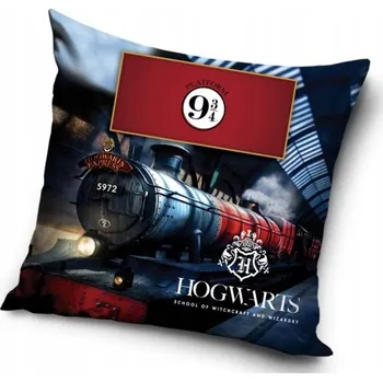 Polštář Povlak + Polštář 40x40 Harry Potter Bradavice Dětský/mládežnický