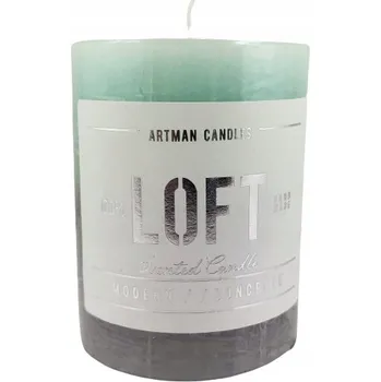 Svíčka Parafínová vonná svíčka Šafrán s tóny skořice Artman