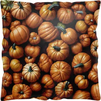 Polštář DEKORAČNÍ POVLEČENÍ NA POLŠTÁŘ 40x40 ANTYALERGICKÉ PODZIMNÍ BARVY