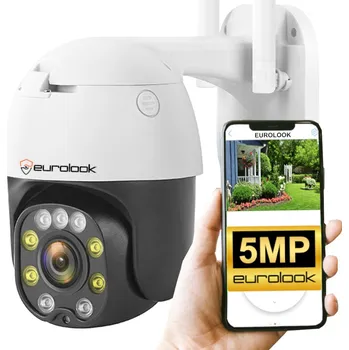 IP kamera Venkovní IP kamera Eurolook WIFI otočná kamera pro venkovní monitorování s SD kartou
