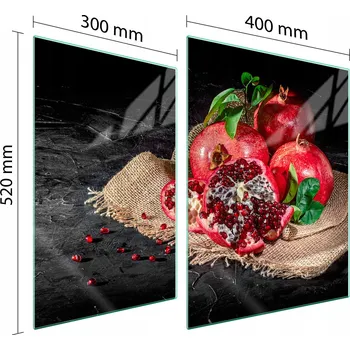 Obraz Krájecí deska TMK ArtDeko sklo 2 ks