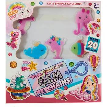 Obraz DIAMANTOVÁ MOZAIKA 3D DIY BAREVNÉ KLÍČENKY