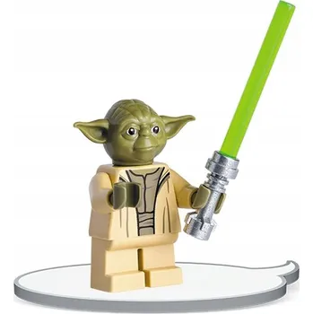 Stavebnice LEGO Figurka LEGO Star Wars - Mistrz Yoda + Časopis