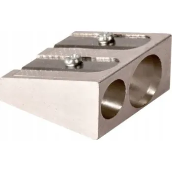 Ořezávátko Ořezávátko ruční, dvojité Tetis odstíny šedé a stříbrné