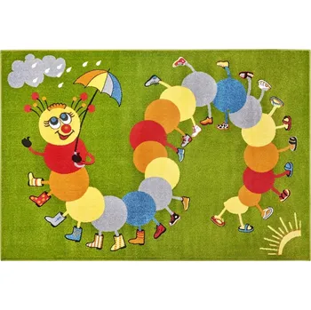 Koberec Dětský Koberec Hanse Home New Adventures 105299 zelený