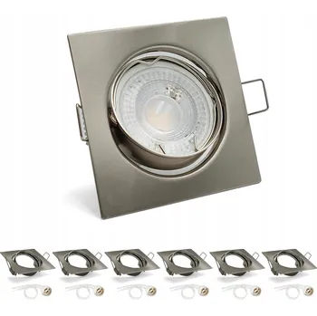 Obraz Sada 6x Ozdobný kroužek pro svítidla OH30 MATNÝ CHROM