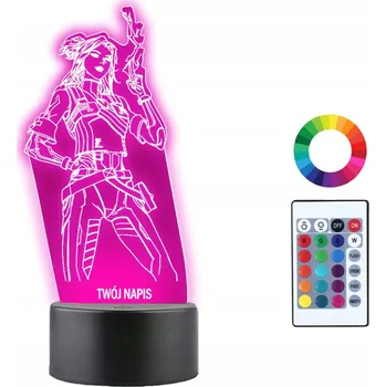 Lampička Plexido vícebarevná Noční lampa